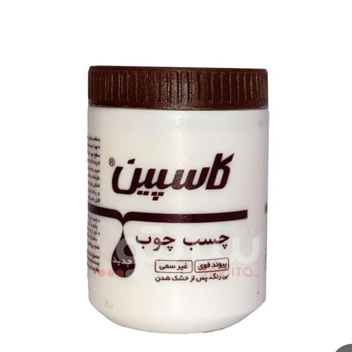 چسب چوب شفاف کاسپین 750 گرمی